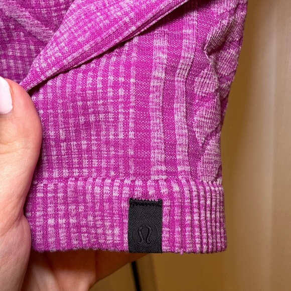 Lululemon - Casual Long Sleeve Rest Less Pullover in Heathered Ultra Violet - Picture 5 of 9